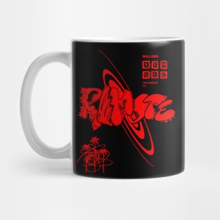 Wallows Remote Red Colour Mug